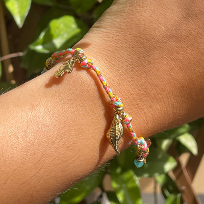 Bracciale conchiglia di luce in 7 colori