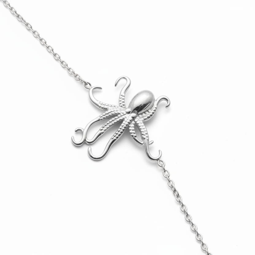 Bracciale polpo in 2 colori