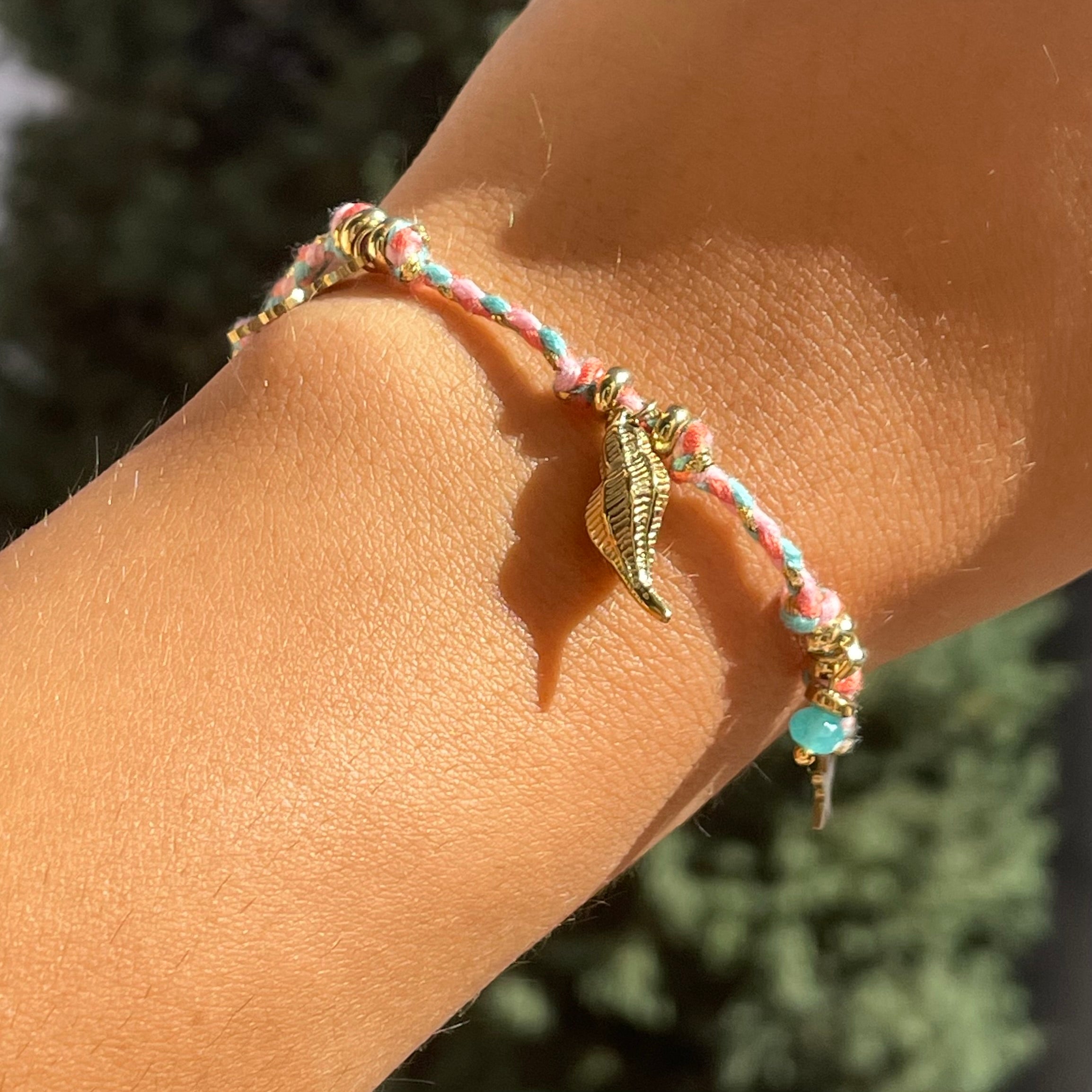 Bracciale conchiglia di luce in 7 colori