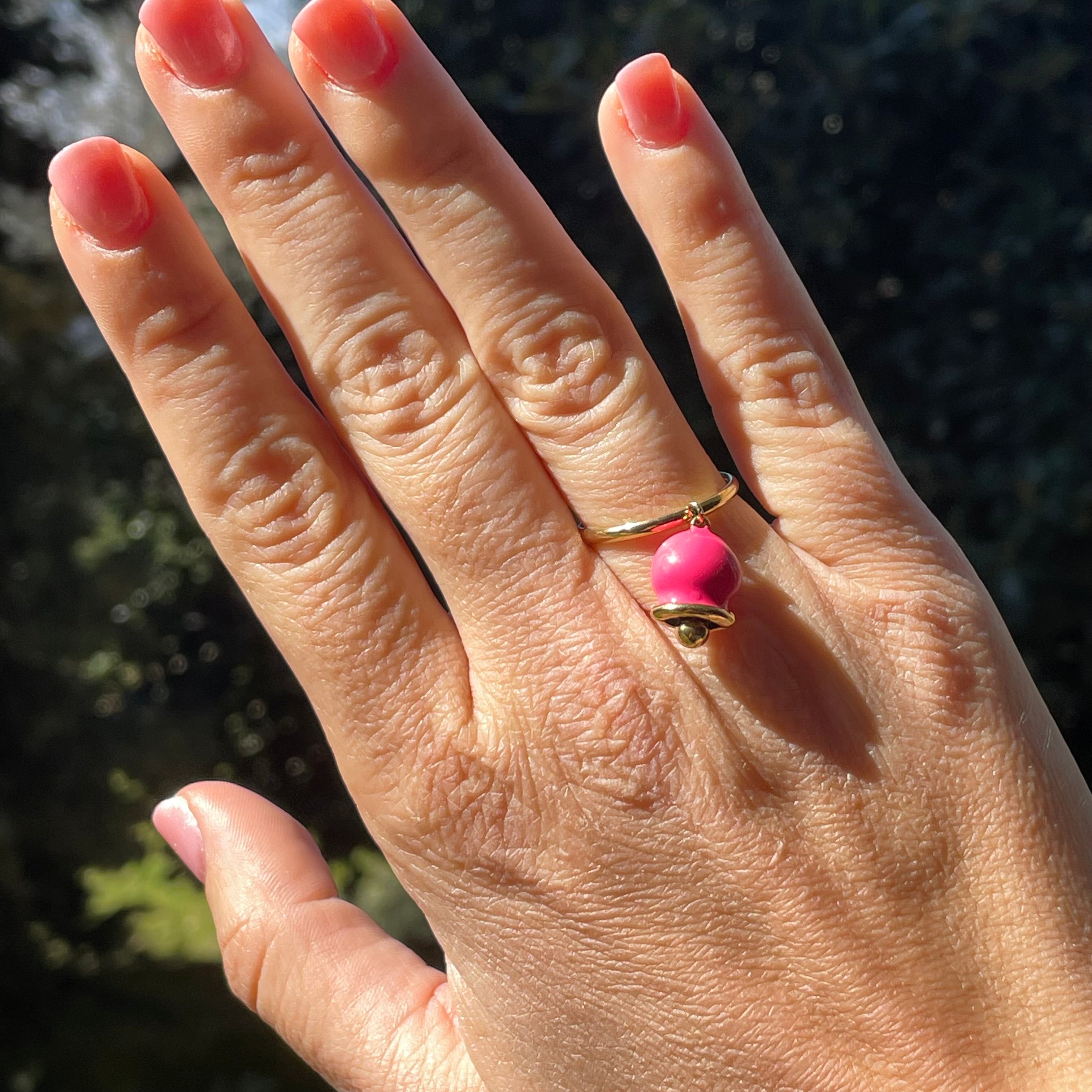 Anello campanella in 4 colori