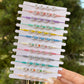 Bracciale fiori arcobaleno in 12 colori