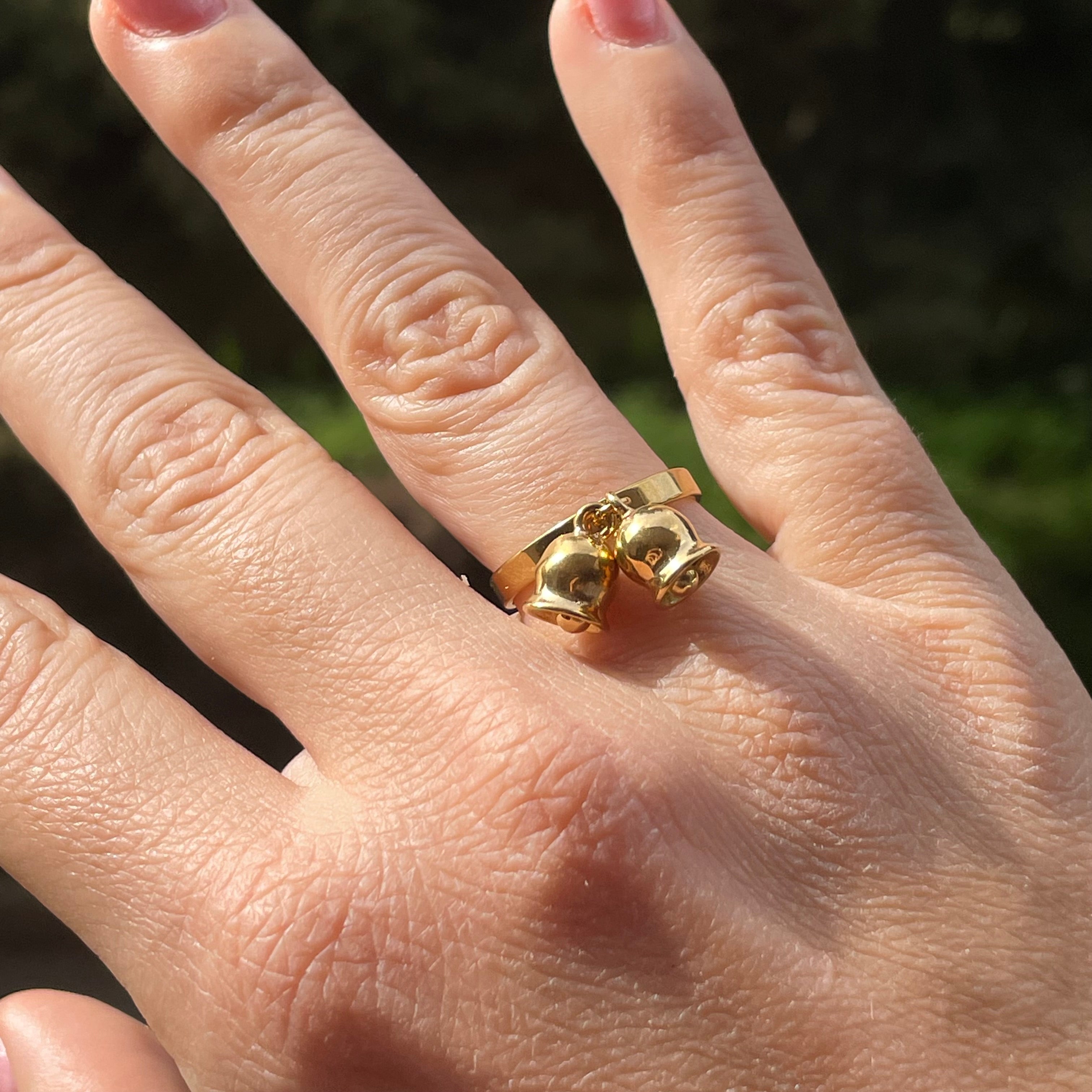 Anello campanelle in 2 colori