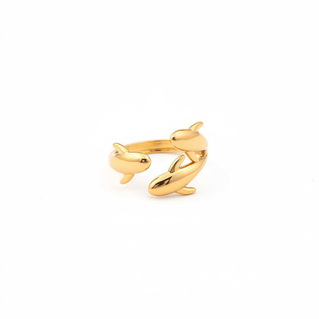 Anello Twin Whales