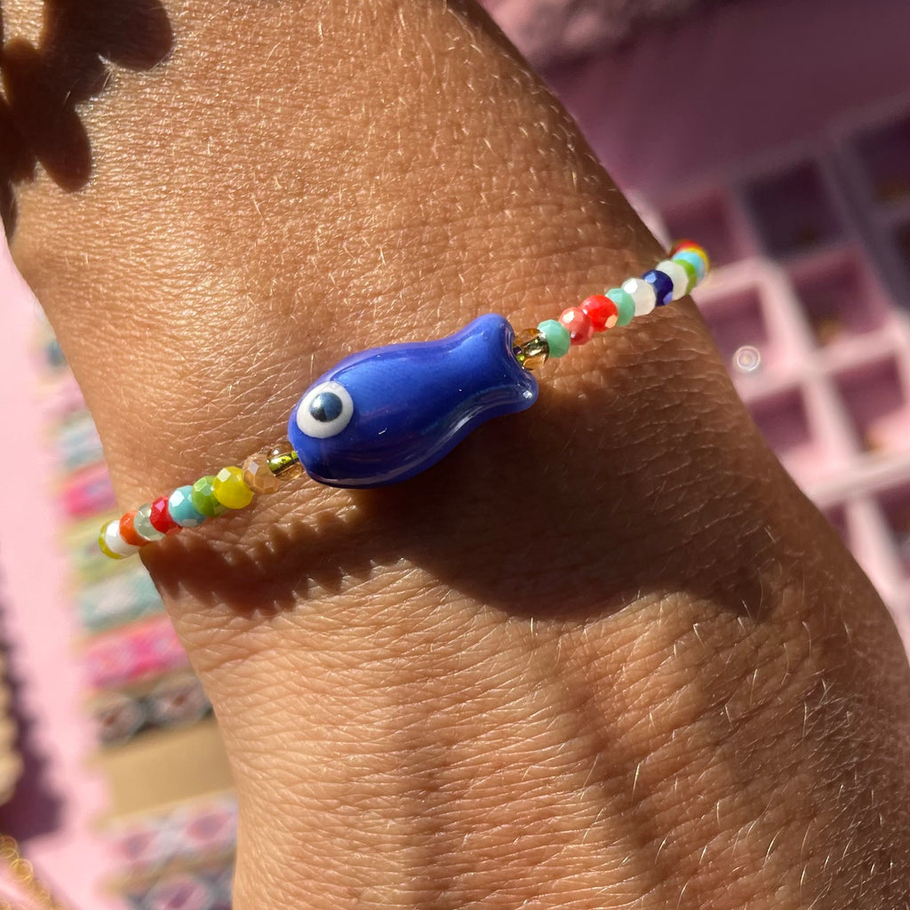 Bracciale pesce corallino in 24 colori