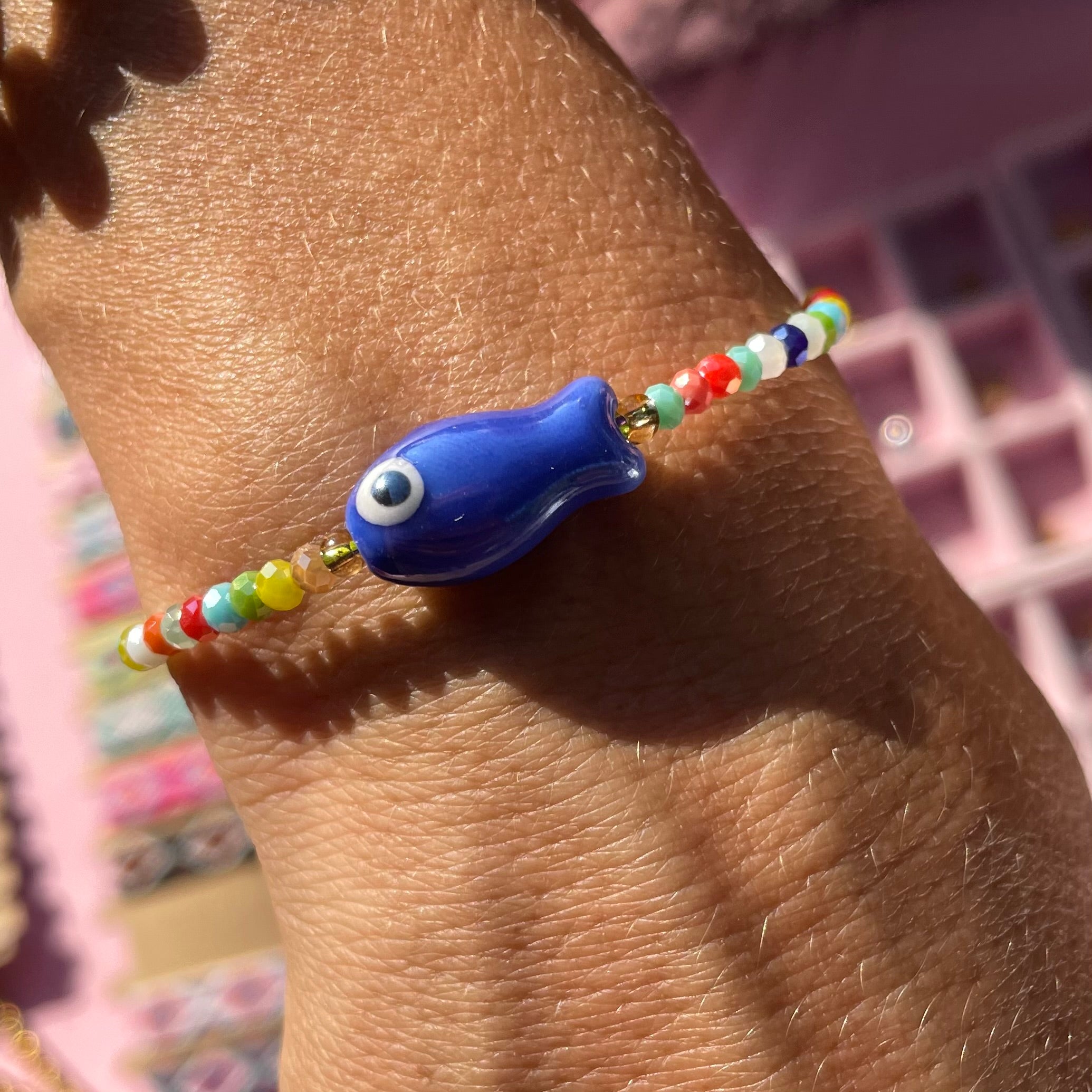 Bracciale pesce corallino in 24 colori