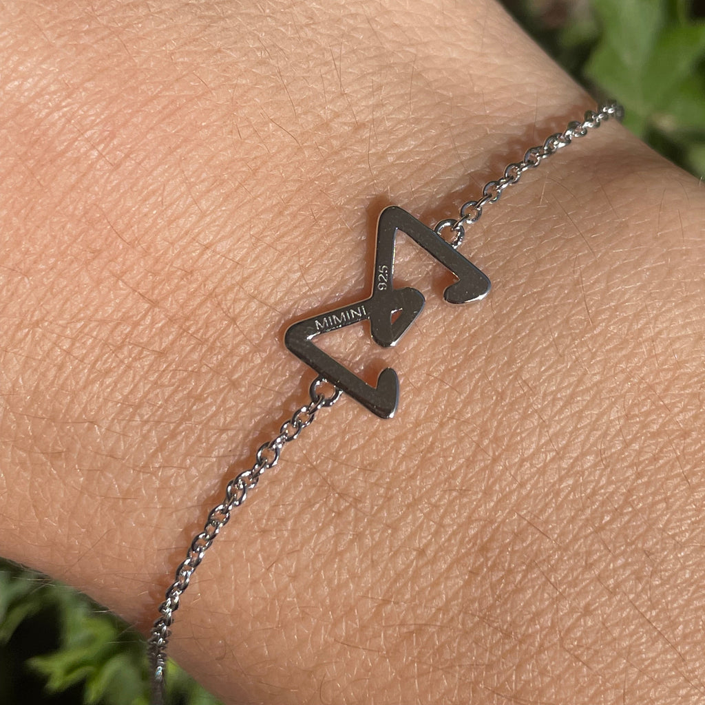Bracciale Glowy Bow argento