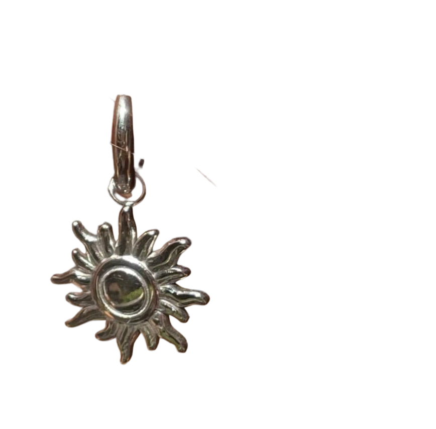 Orecchino sole in 2 colori