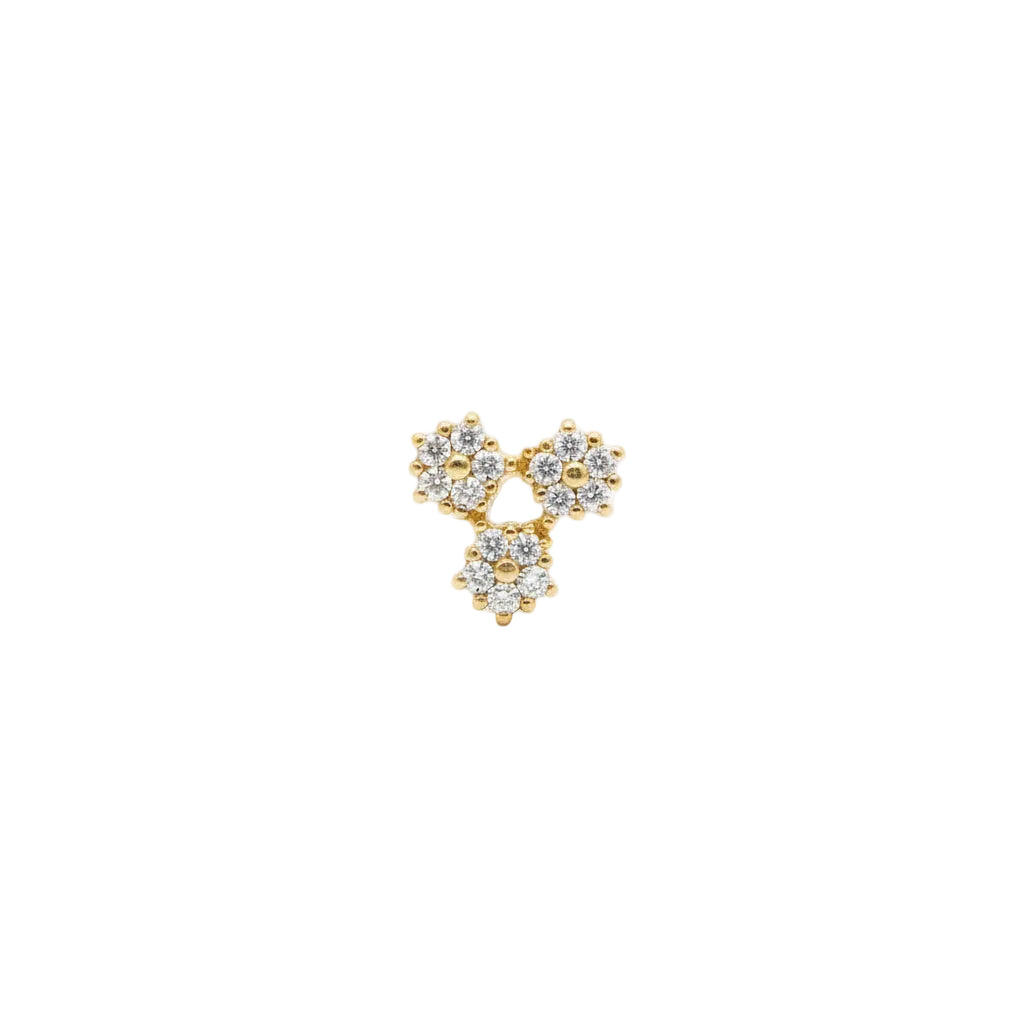 Piercing tre fiori