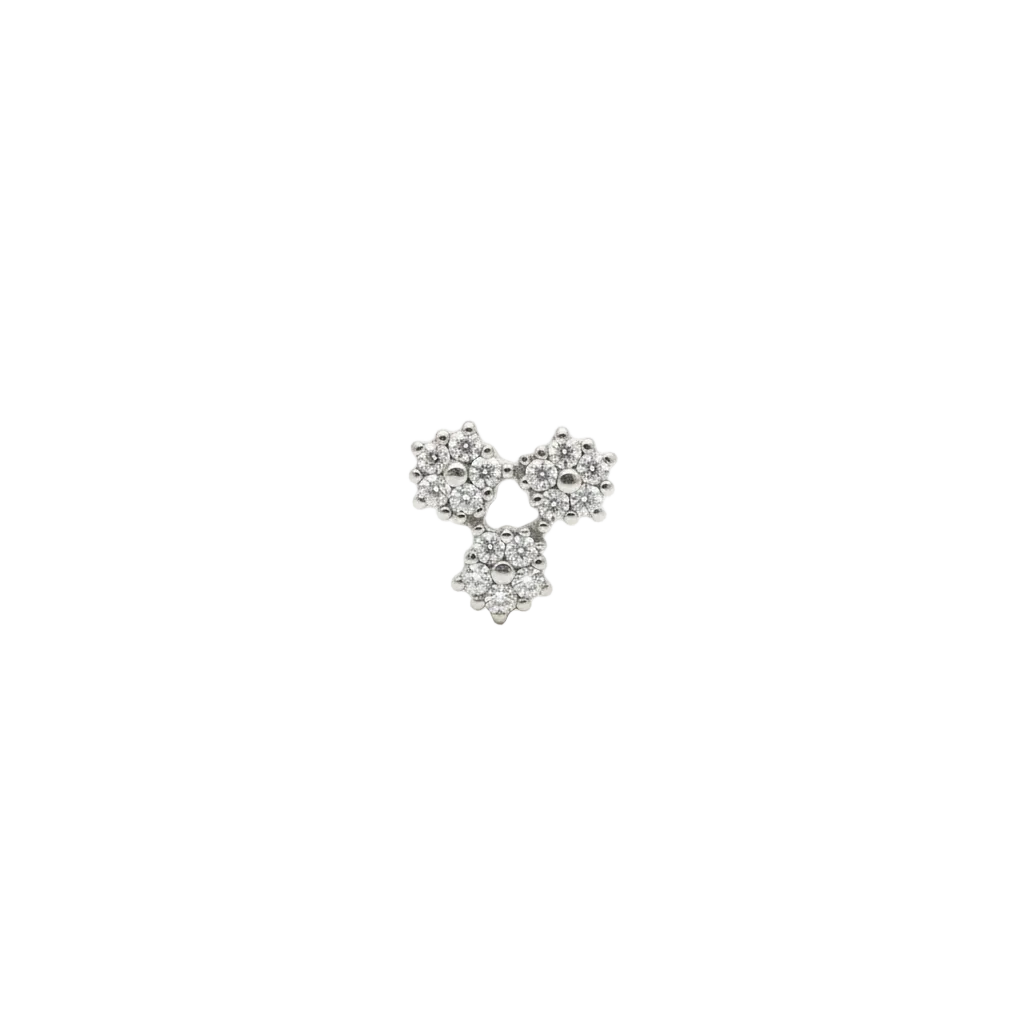 Piercing tre fiori