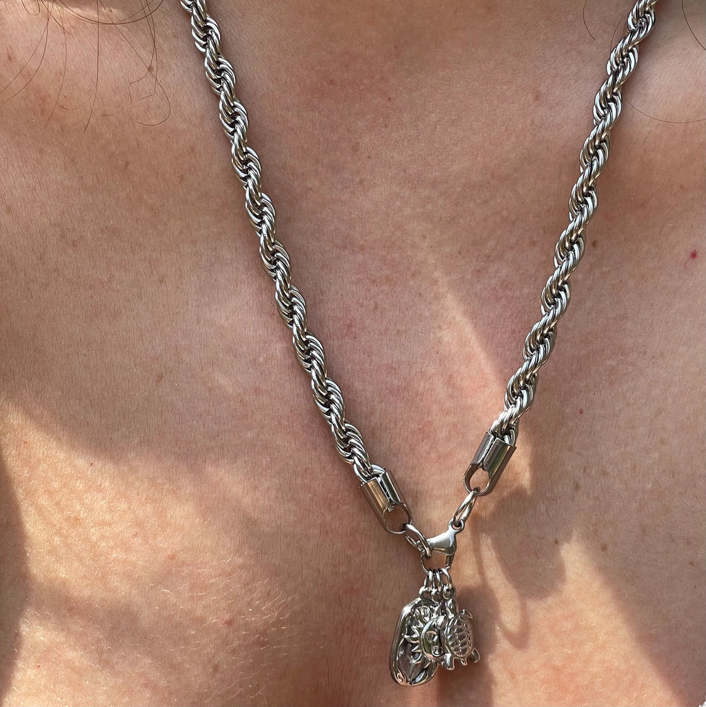 Collana torchon in 2 colori