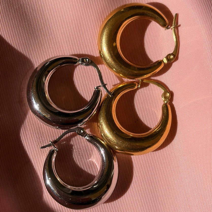 Cerchietti bold semplici  in 2 colori