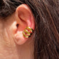 Ear cuff tris in 2 colori