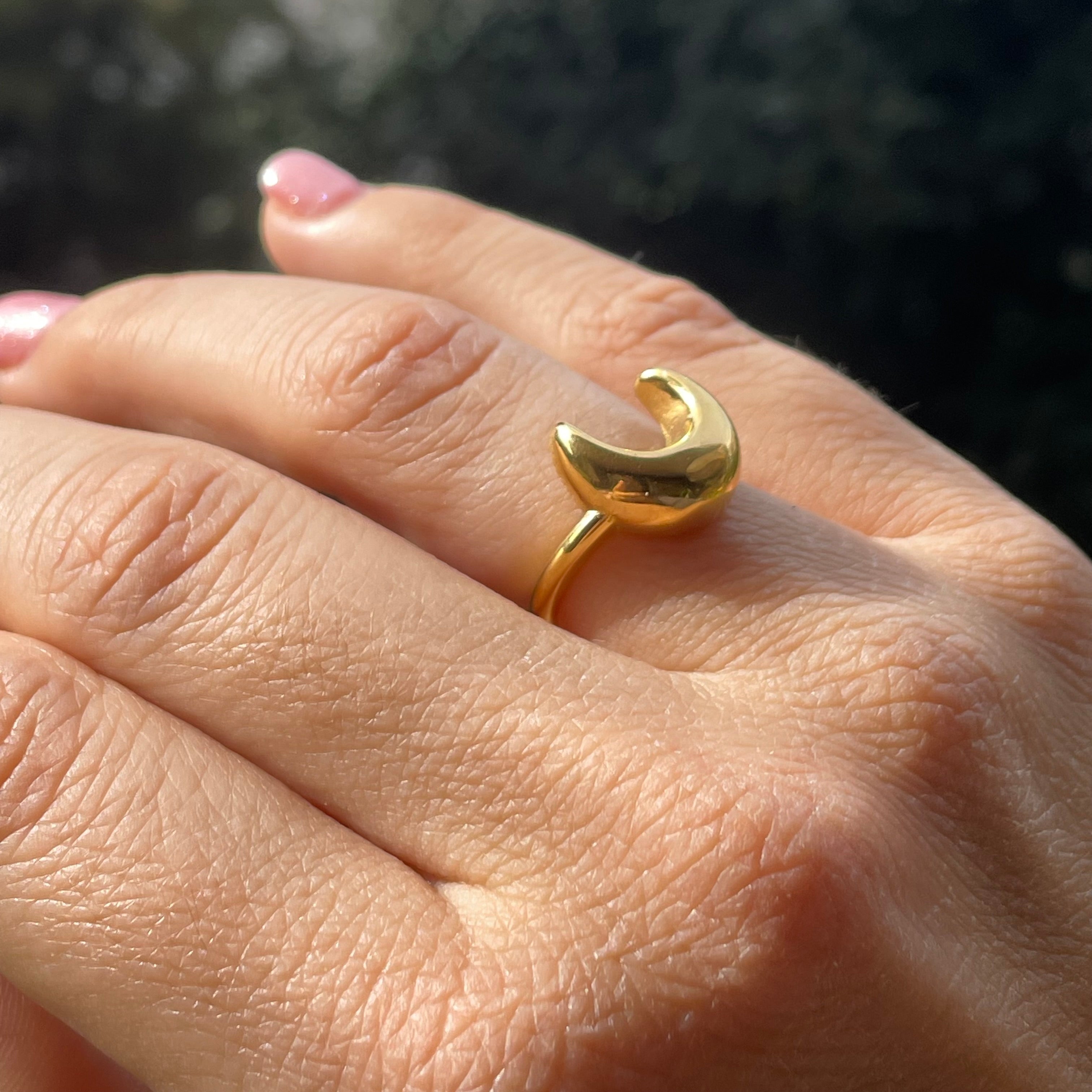 Anello luna 2 colori