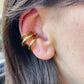 Ear cuff a tre in 2 colori