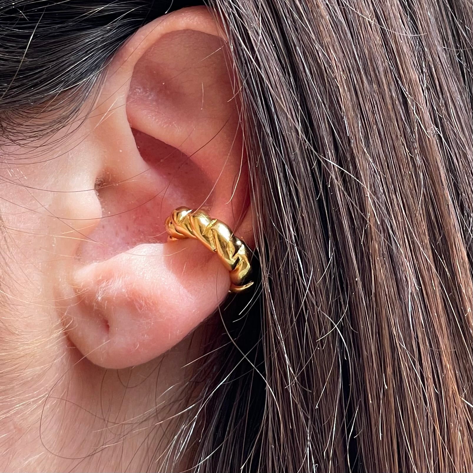 Ear cuff croissant piccolo in 2 colori
