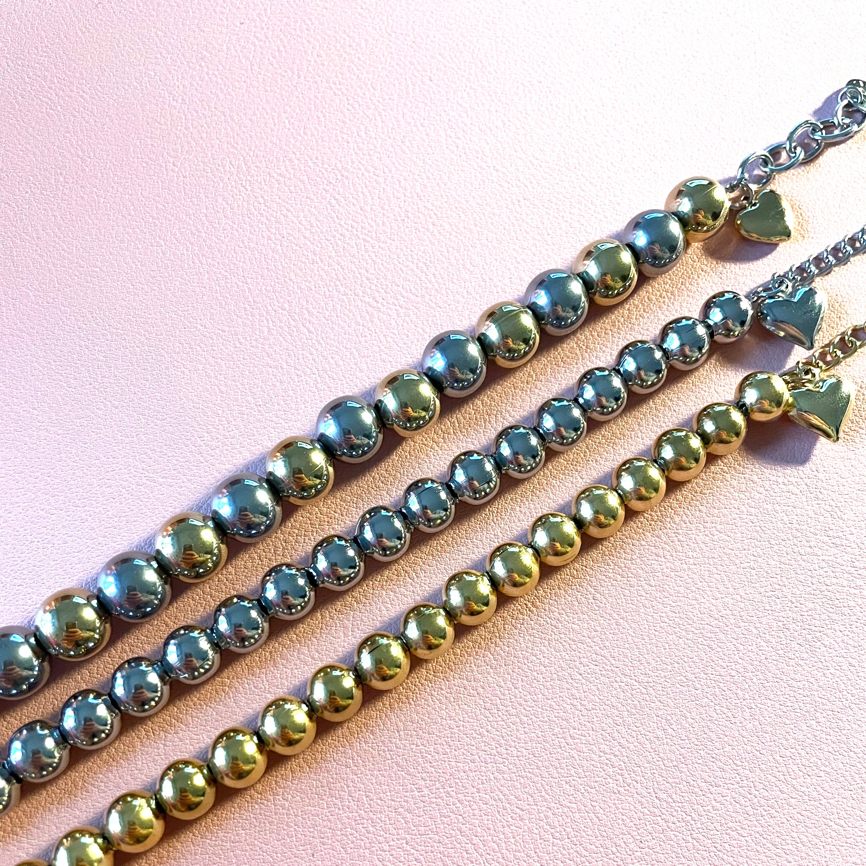 Bracciale sonaglio in 3 colori