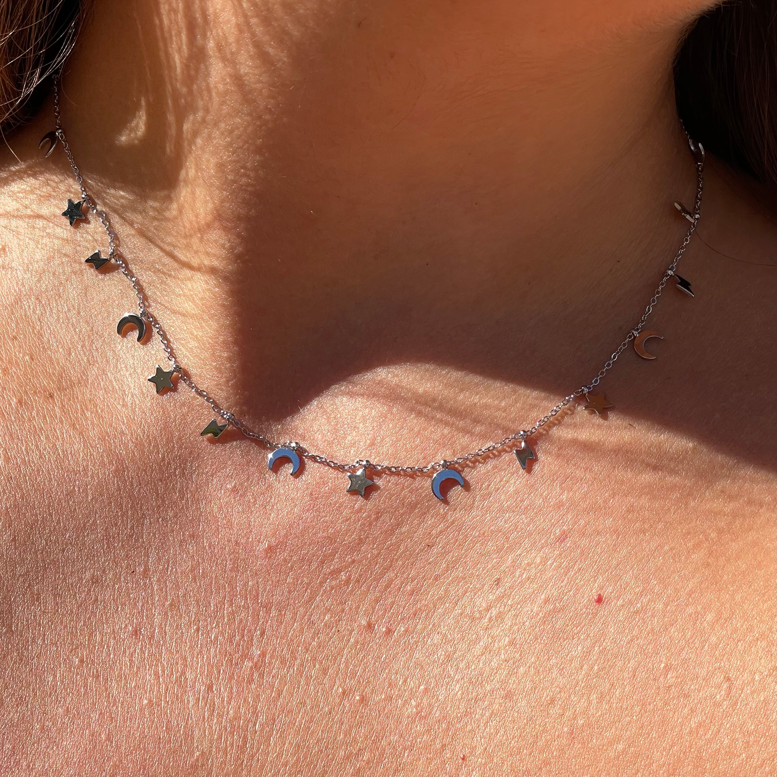 Collana universo in 2 colori