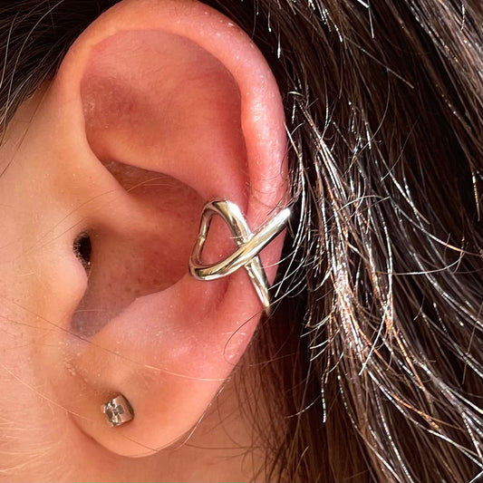 Ear cuff twist in 2 colori