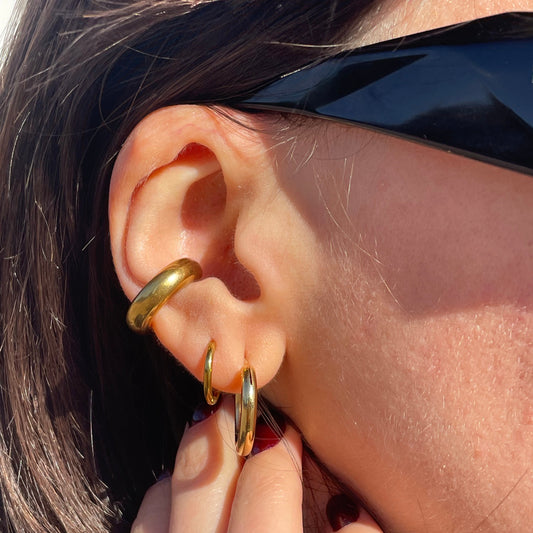 Ear cuff liscio piccolo in 2 colori