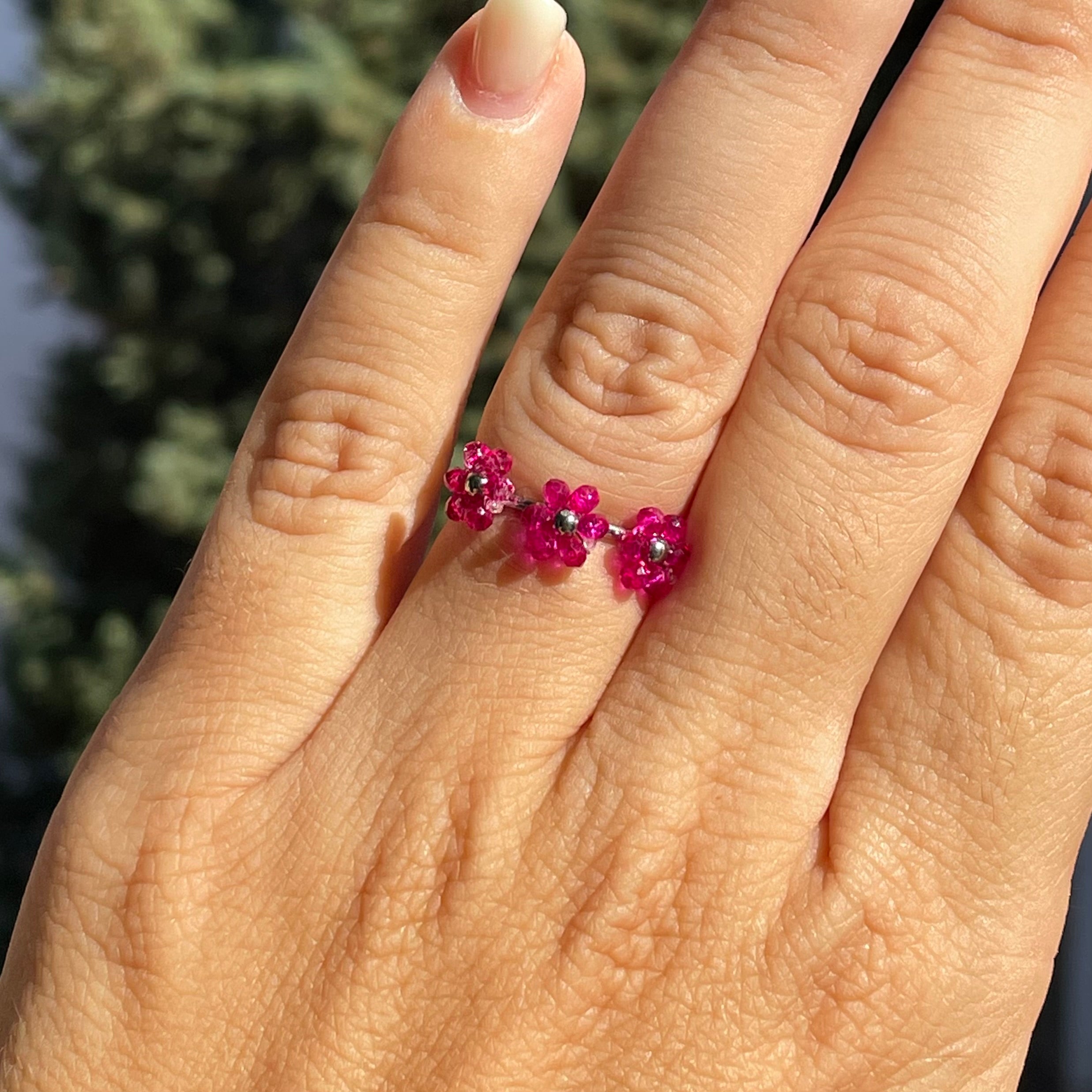 Anello flora in 9 colori