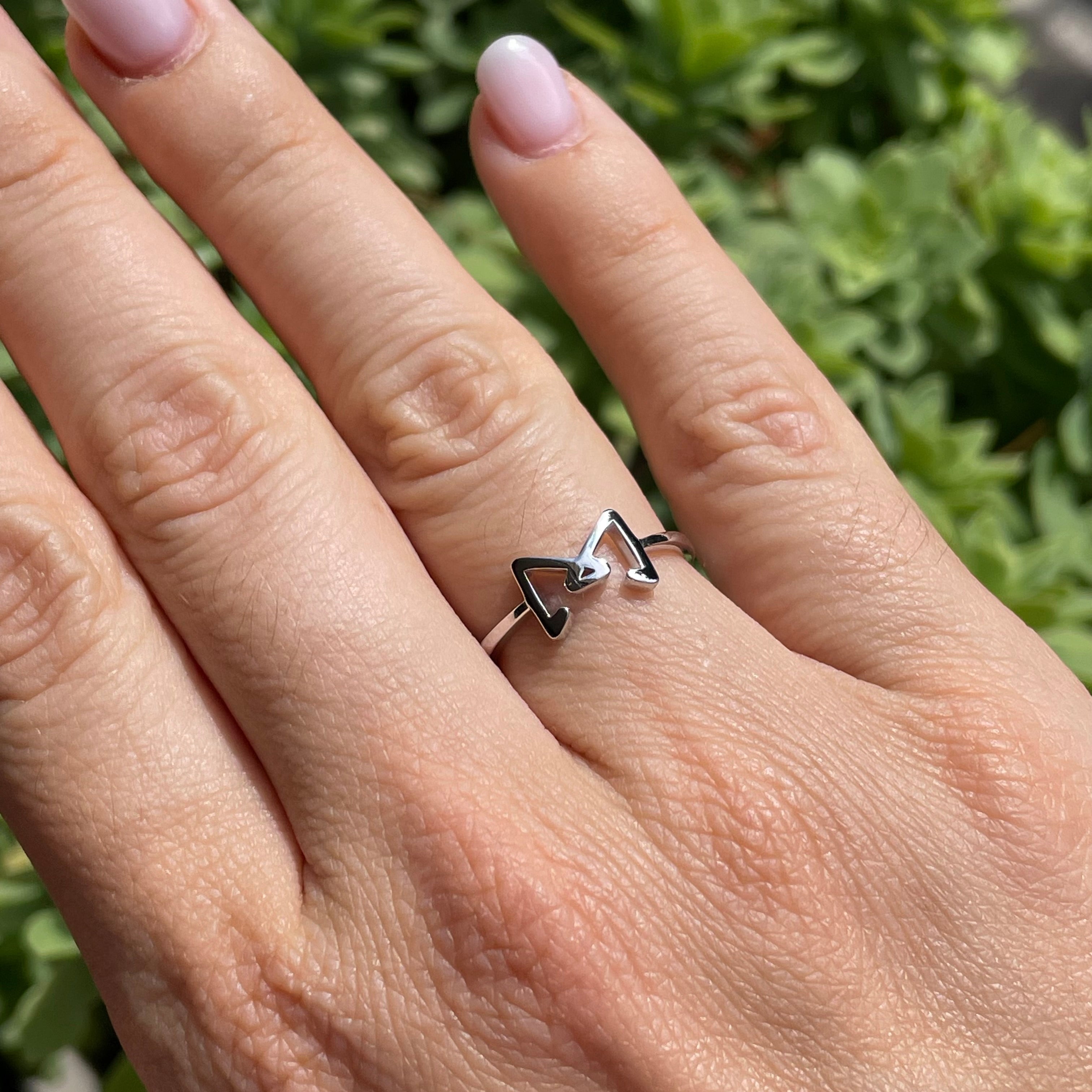 Anello Glowy Bow argento
