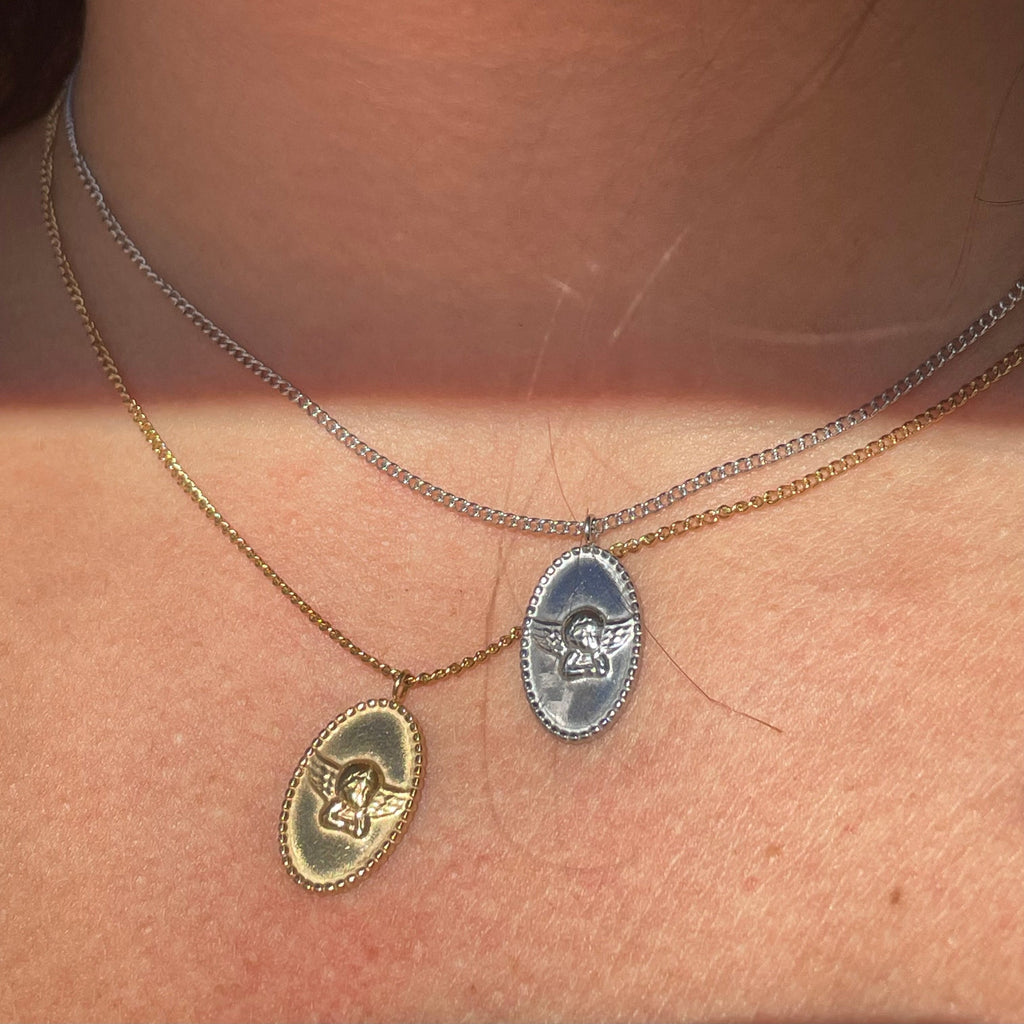 Collana angioletto in 2 colori