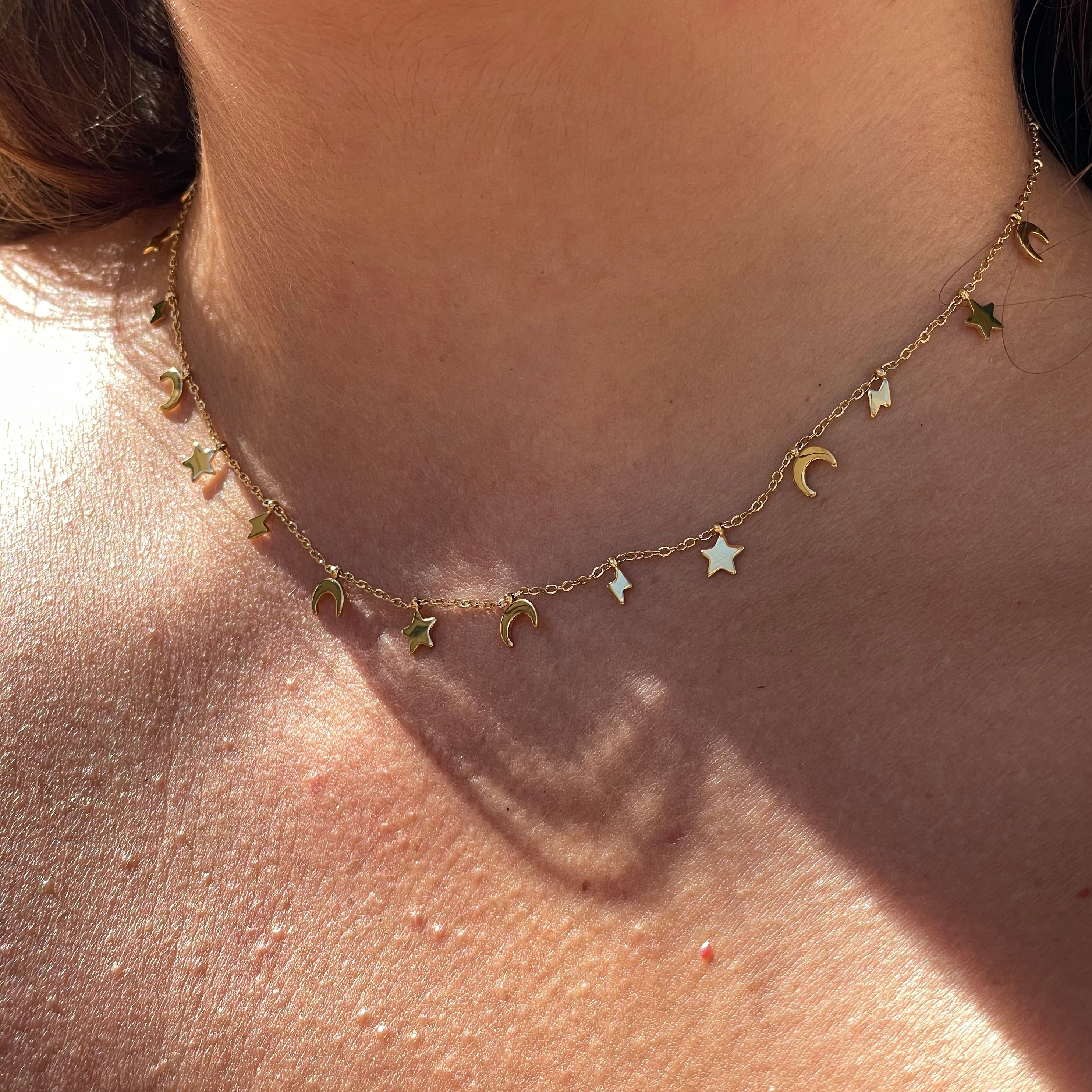 Collana universo in 2 colori