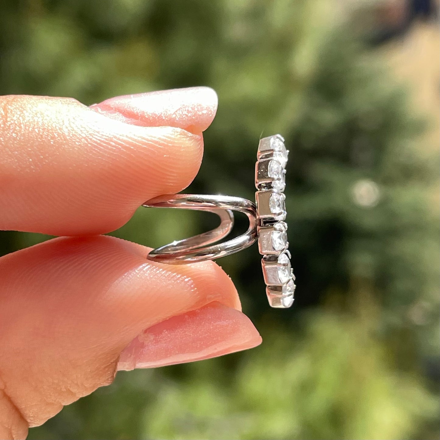 Ear cuff glitter in 2 colori