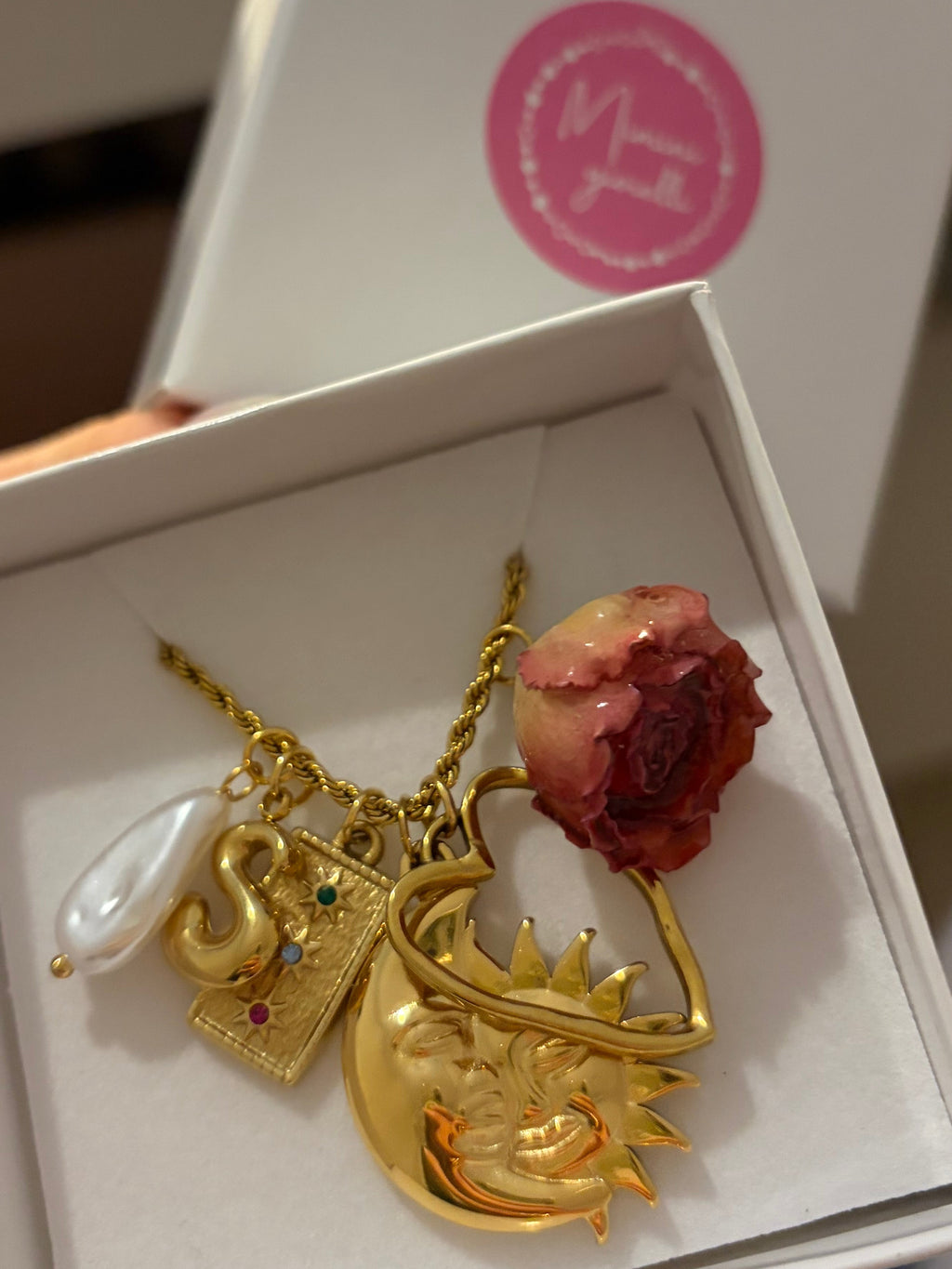 Charm Sole e luna per sempre