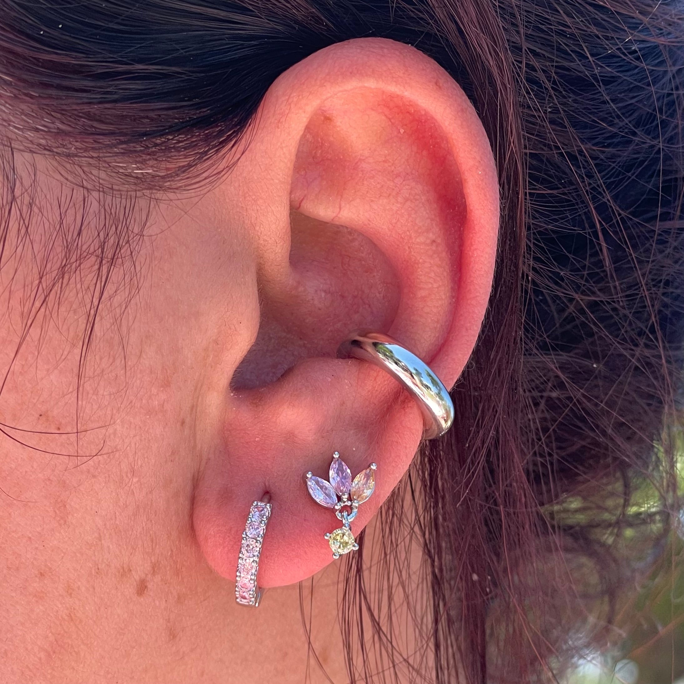 Ear cuff liscio mini in 2 colori