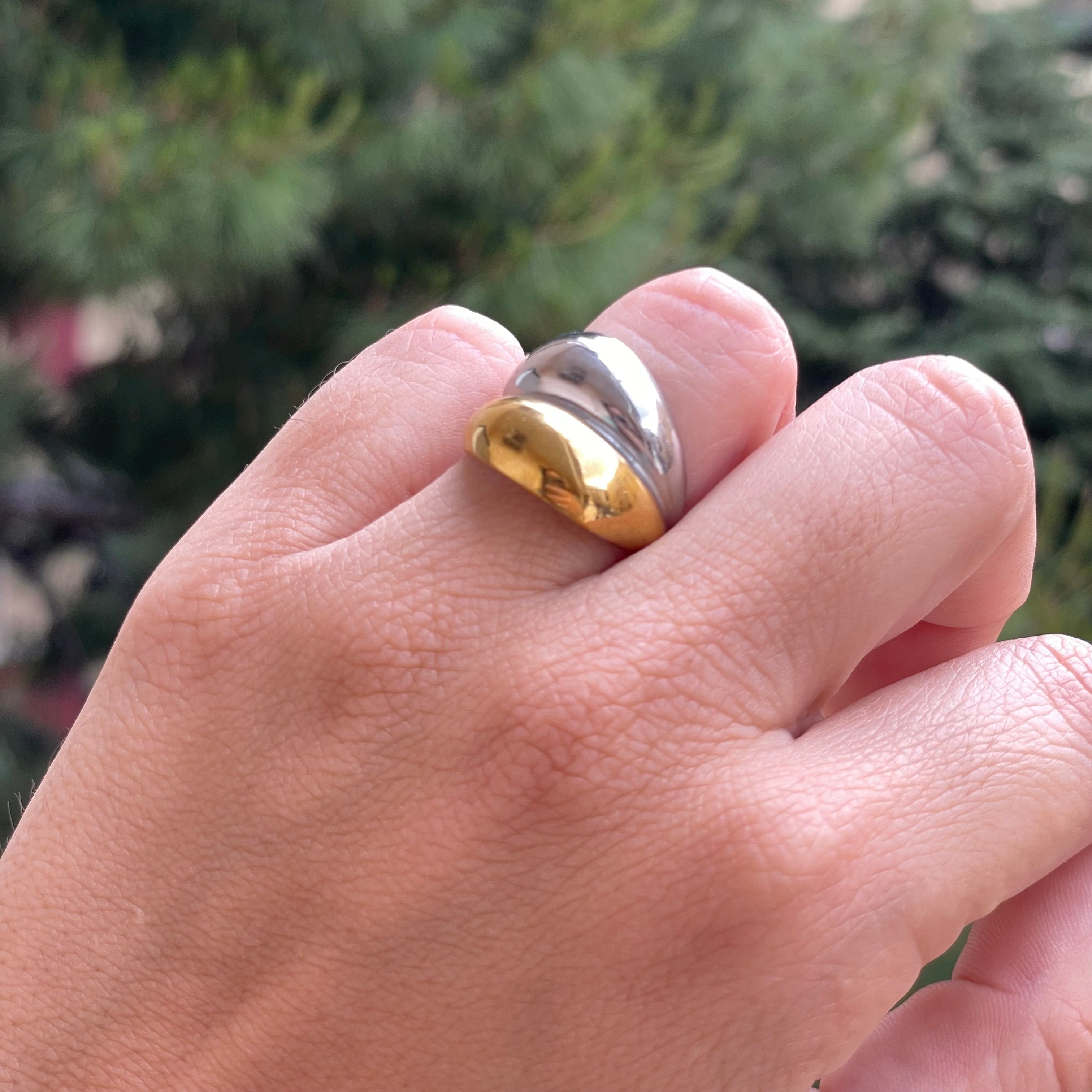 Anello bold in 2 colori