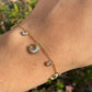 Bracciale lune perlate