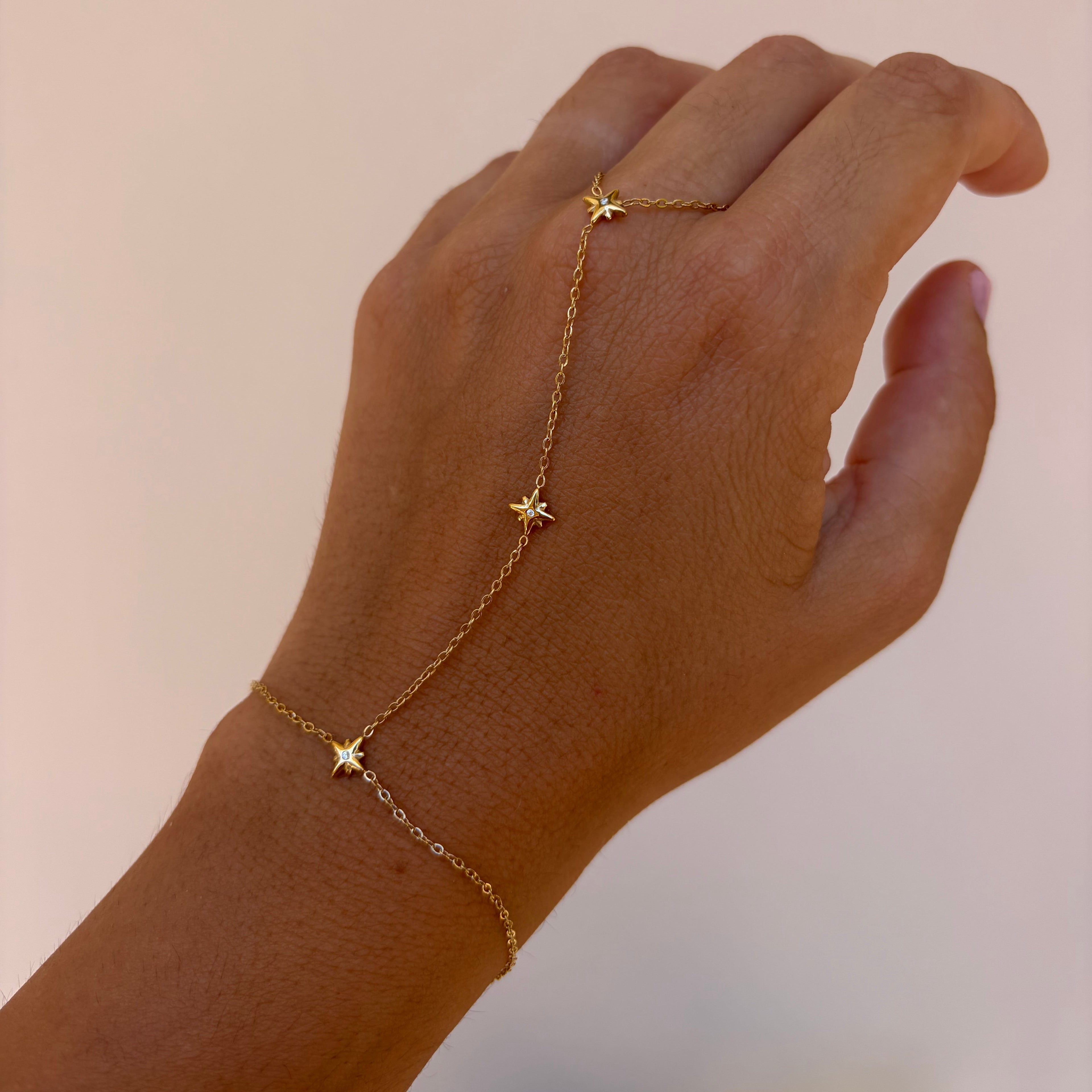 Baciamano luce di stella