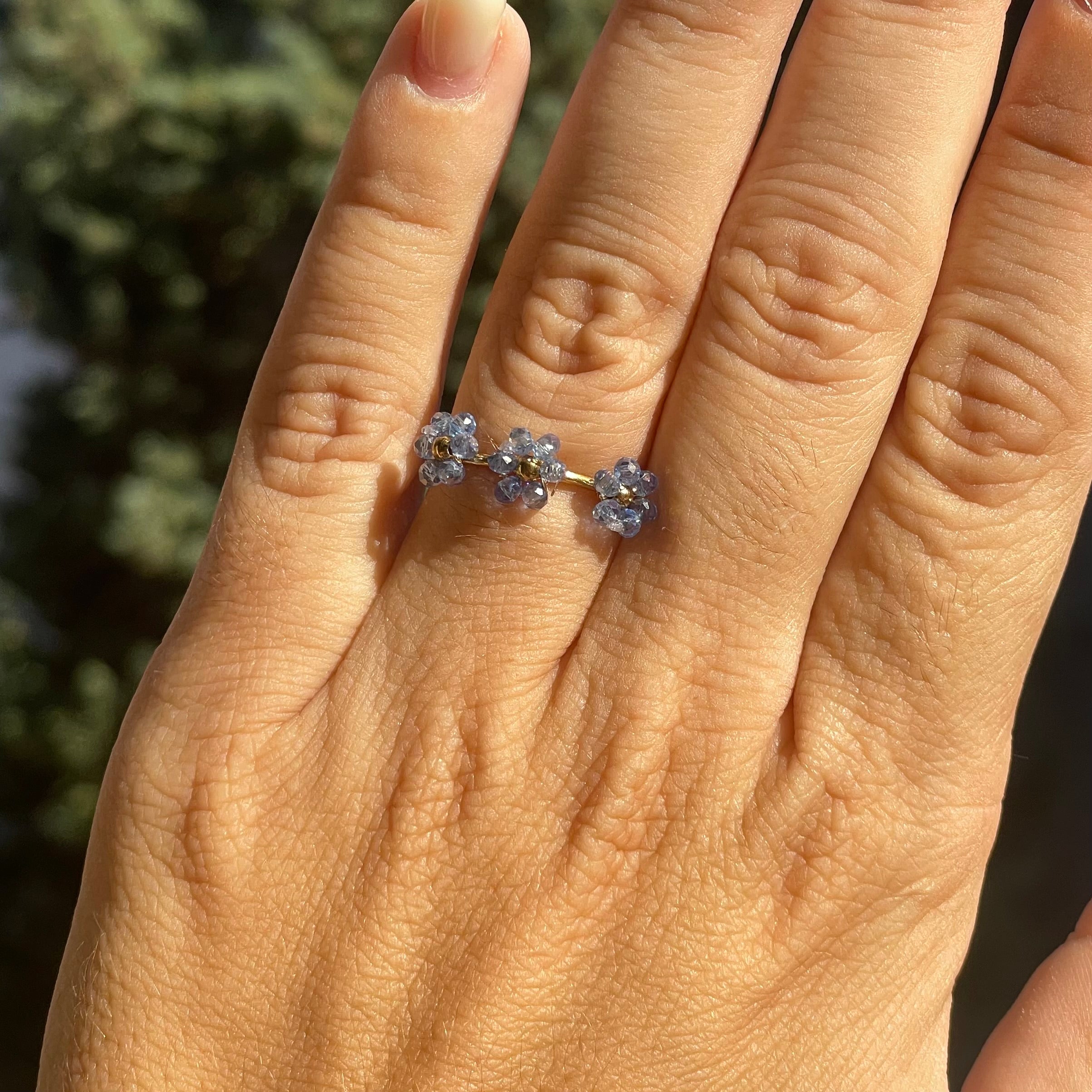 Anello flora in 9 colori