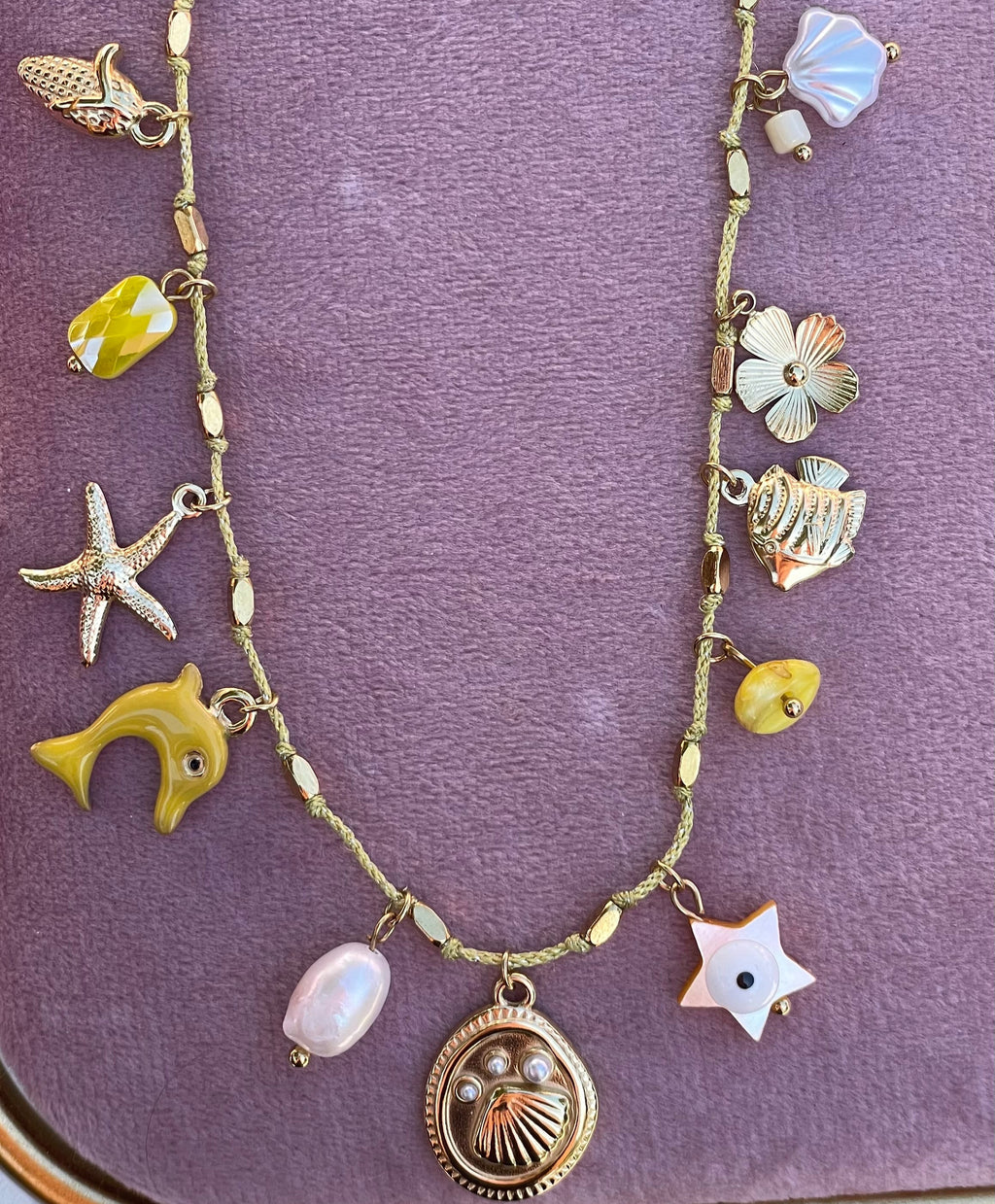 Collana piccolo oceano in 3 colori