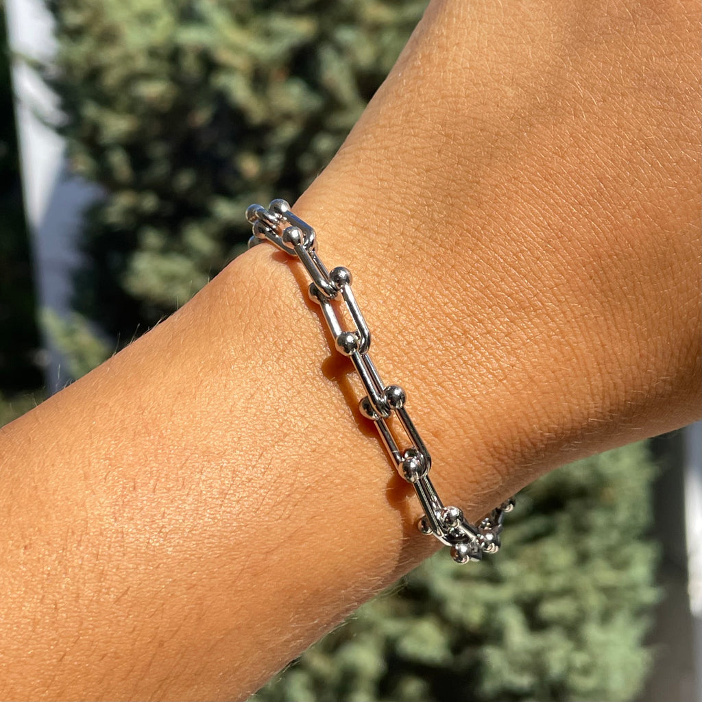 Bracciale bold chain in 2 colori
