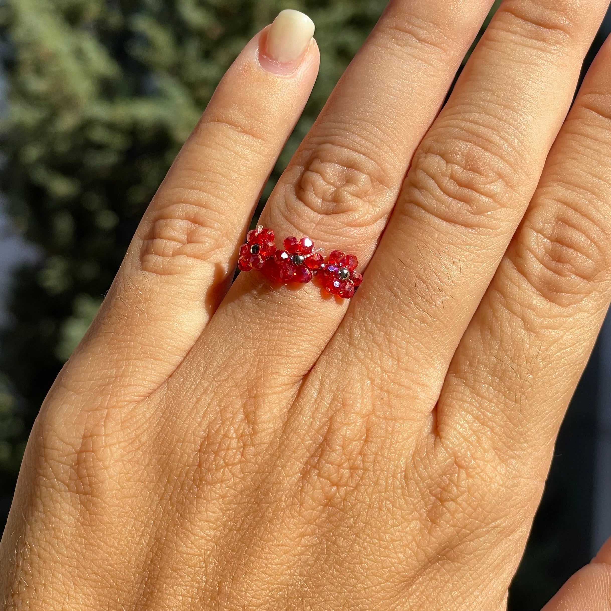 Anello flora in 9 colori