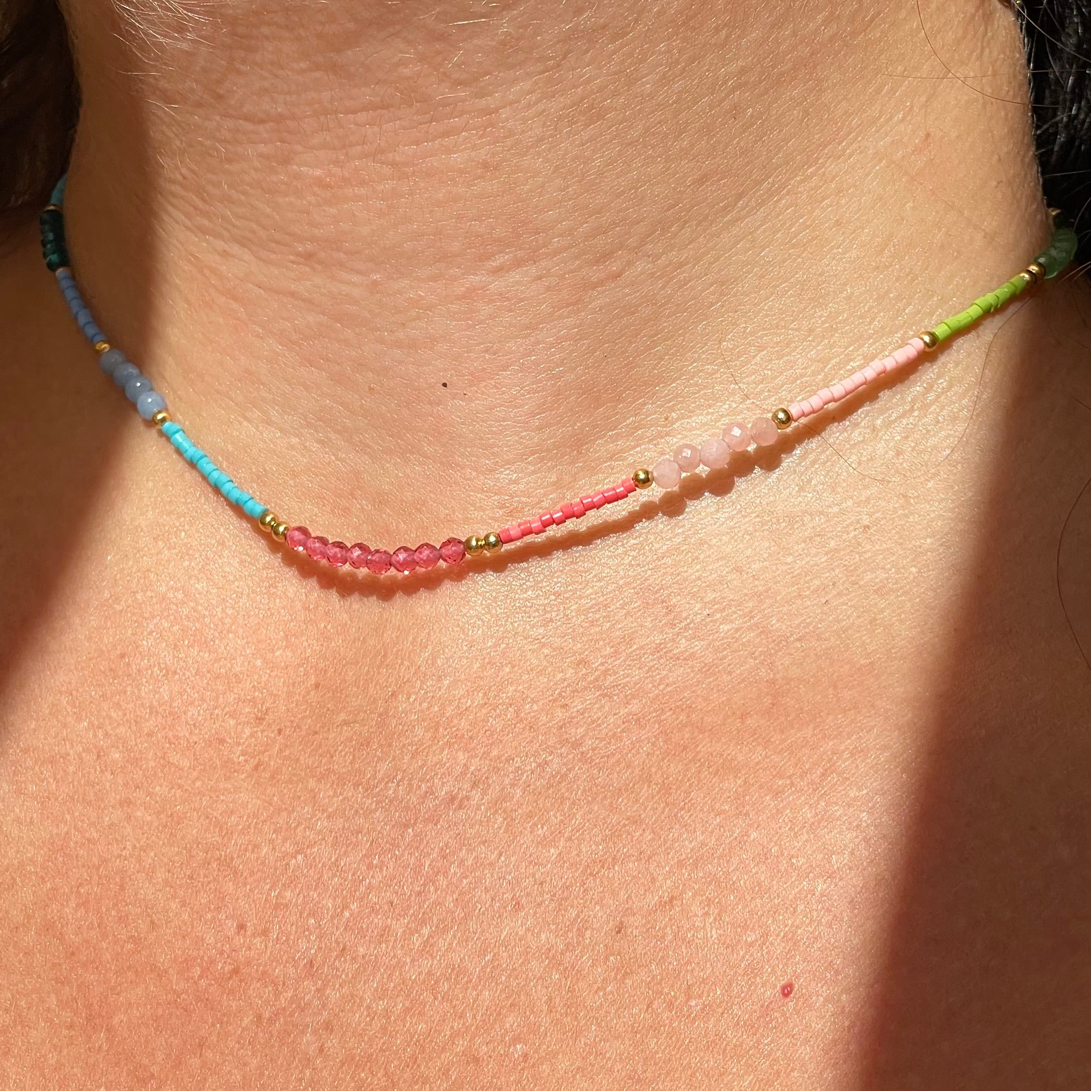 Collana raggio di luce