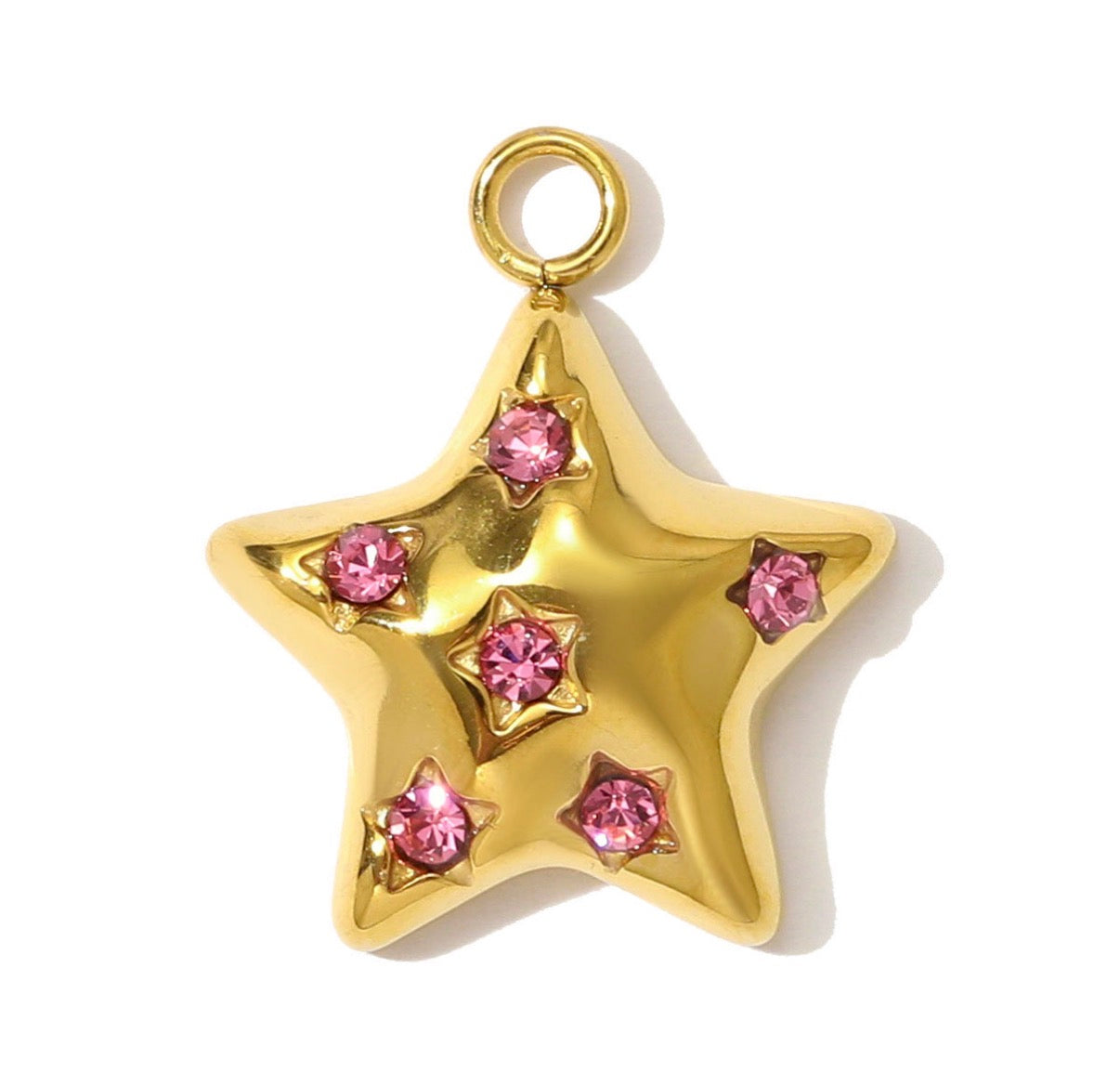 Charm Stella luminosa in 3 colori