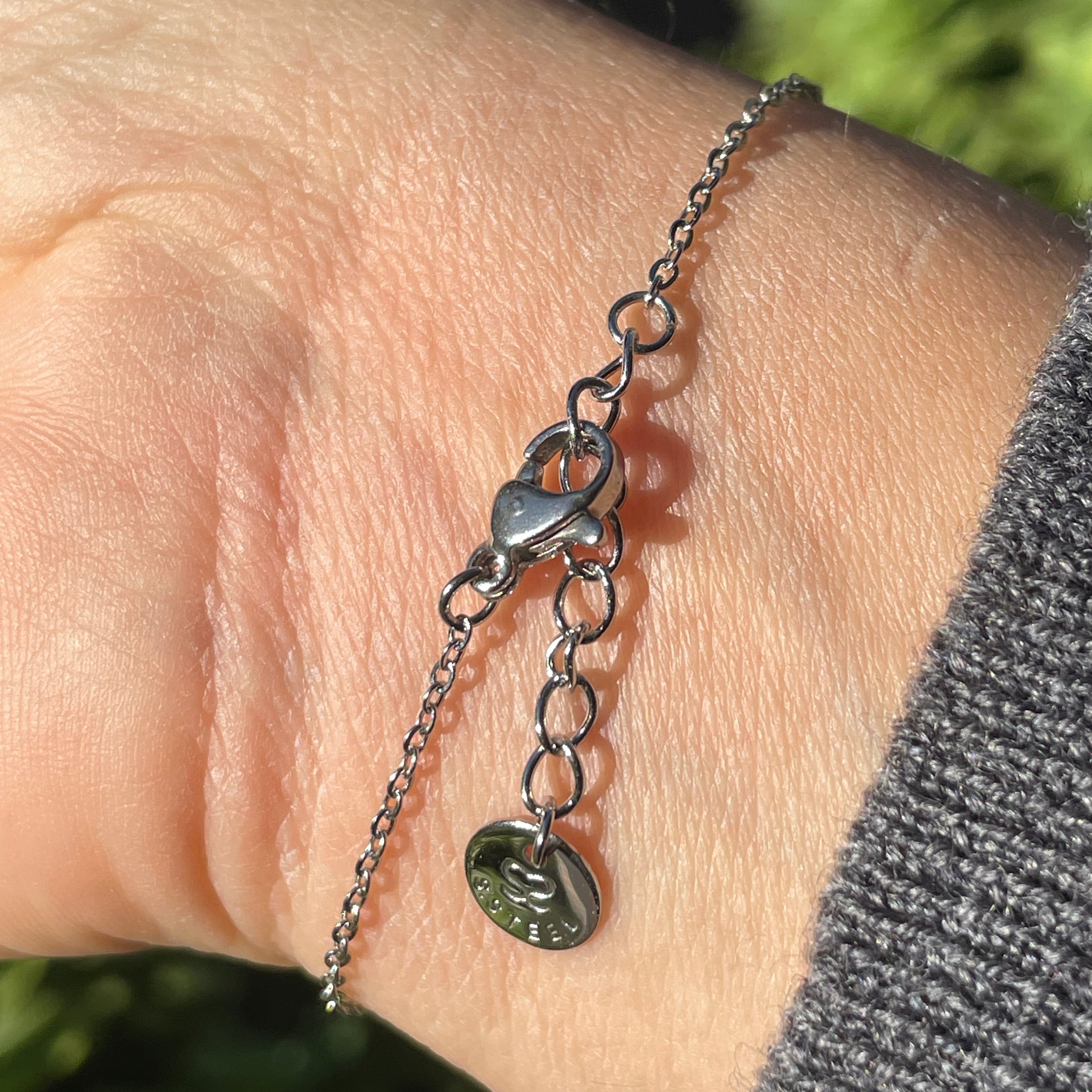 Bracciale ferro di cavallo in 2 colori