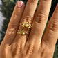 Anello granchio e stella in 2 colori