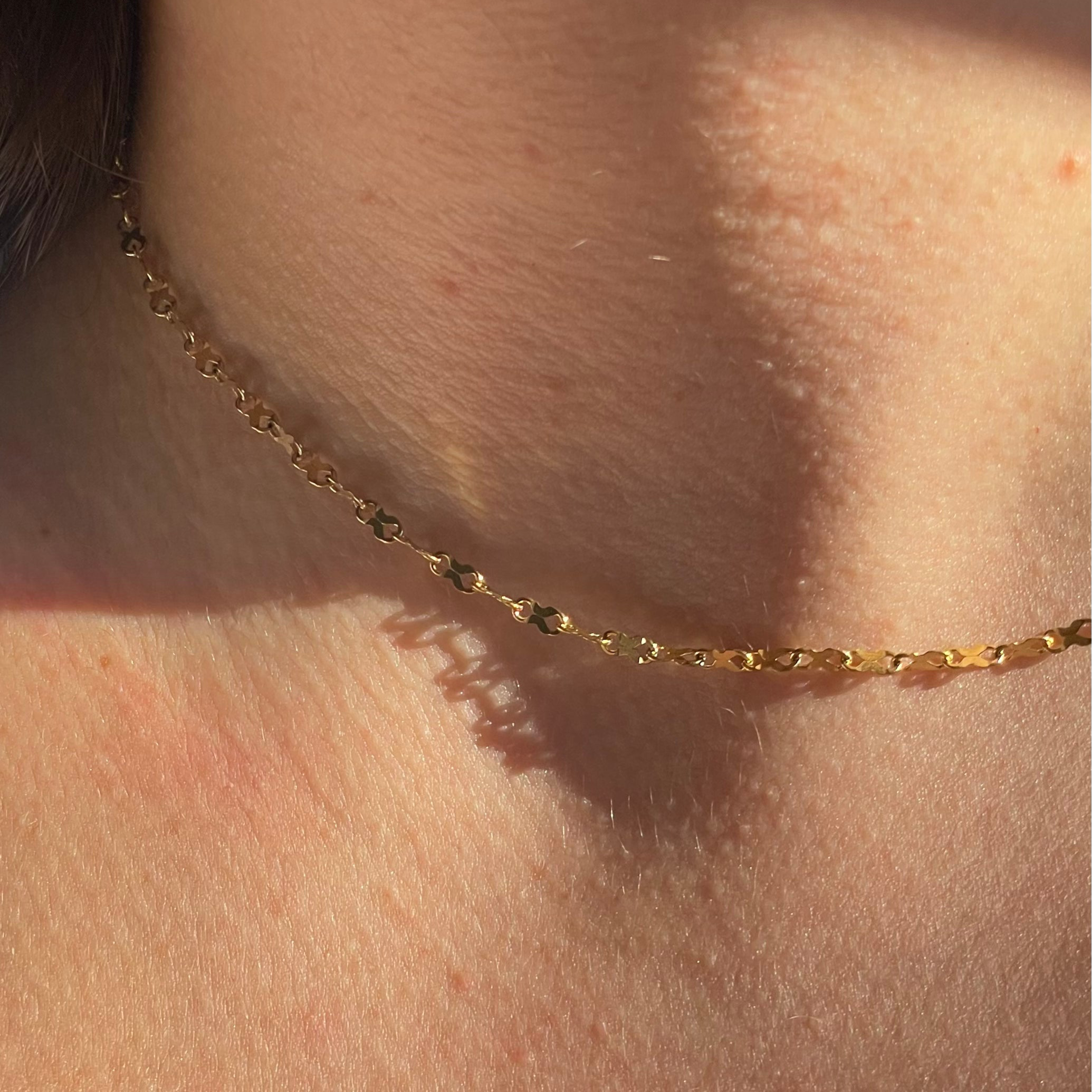 Collana filo in 2 colori