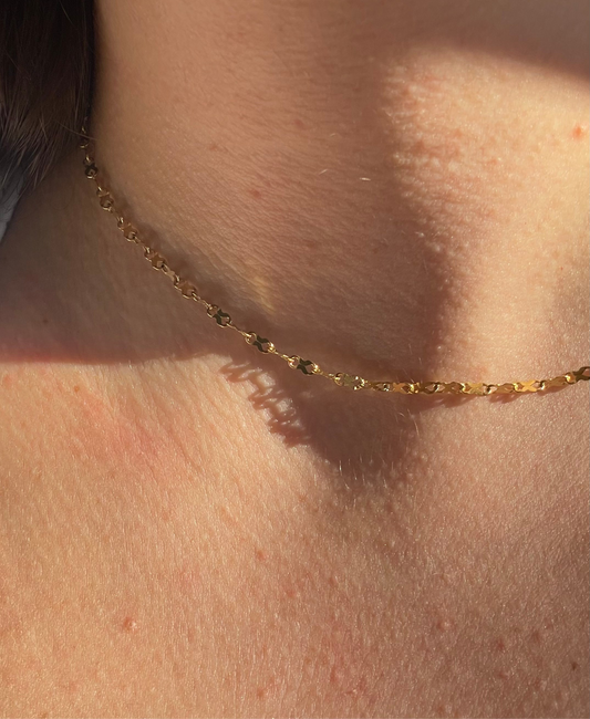 Collana filo in 2 colori