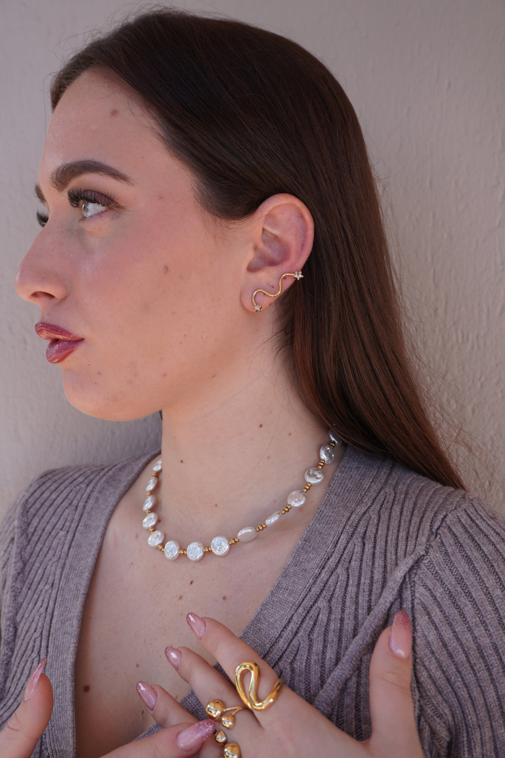 Orecchino stelle cadenti