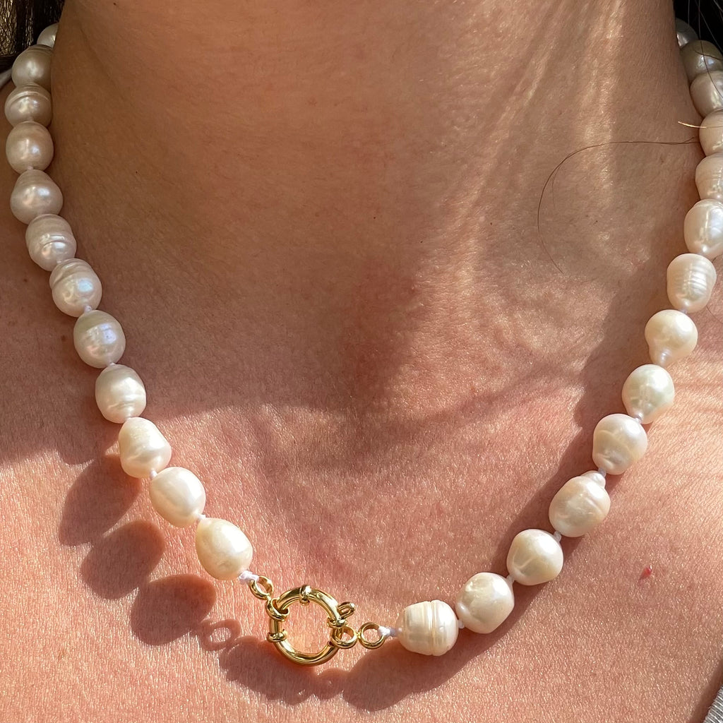Collana perle di fiume