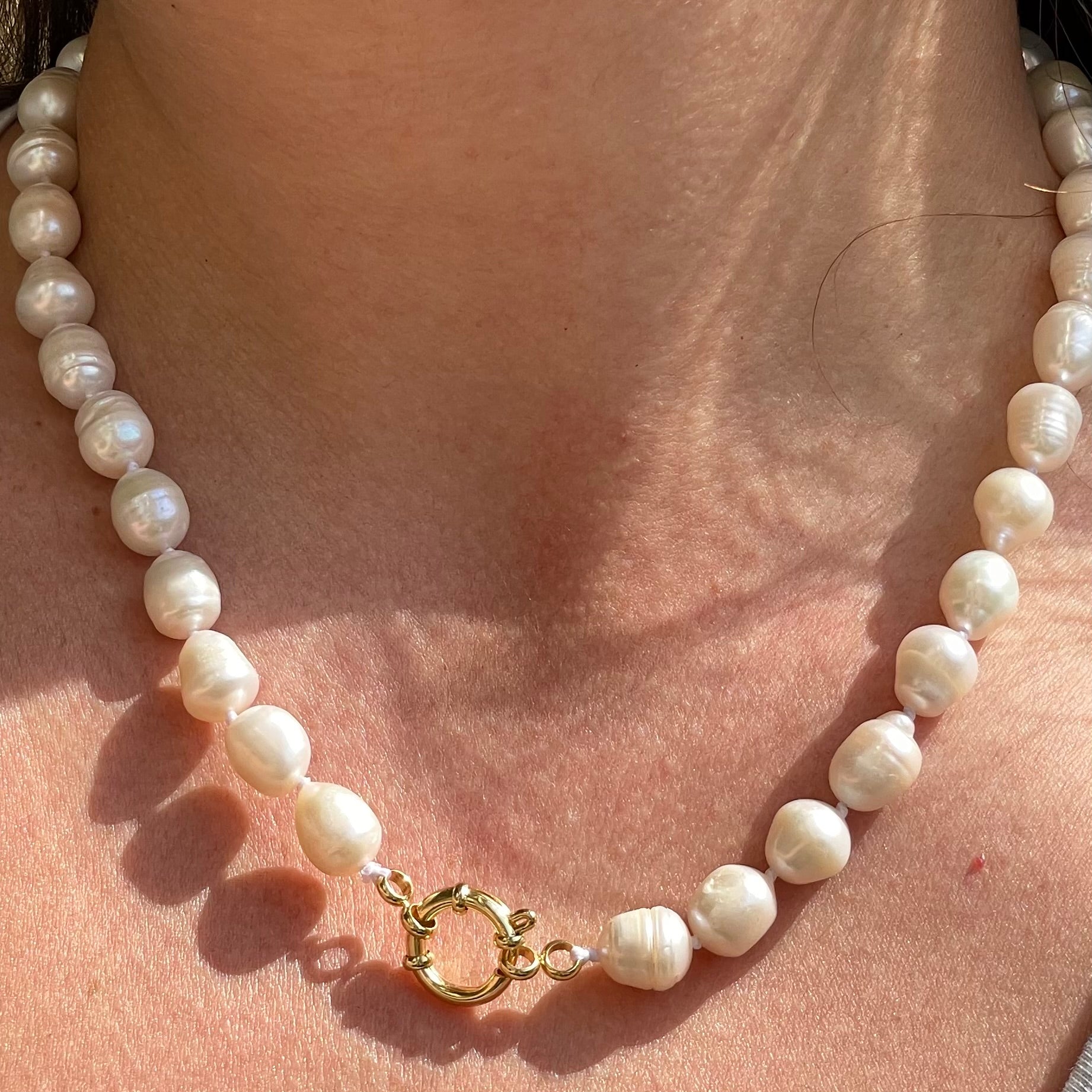 Collana perle di fiume