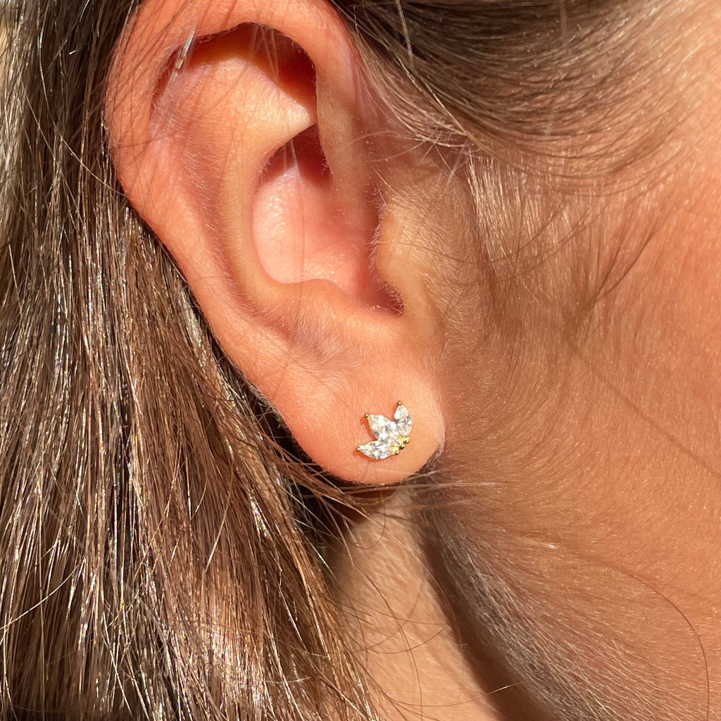 Piercing fiore di loto piccolo in 2 colori