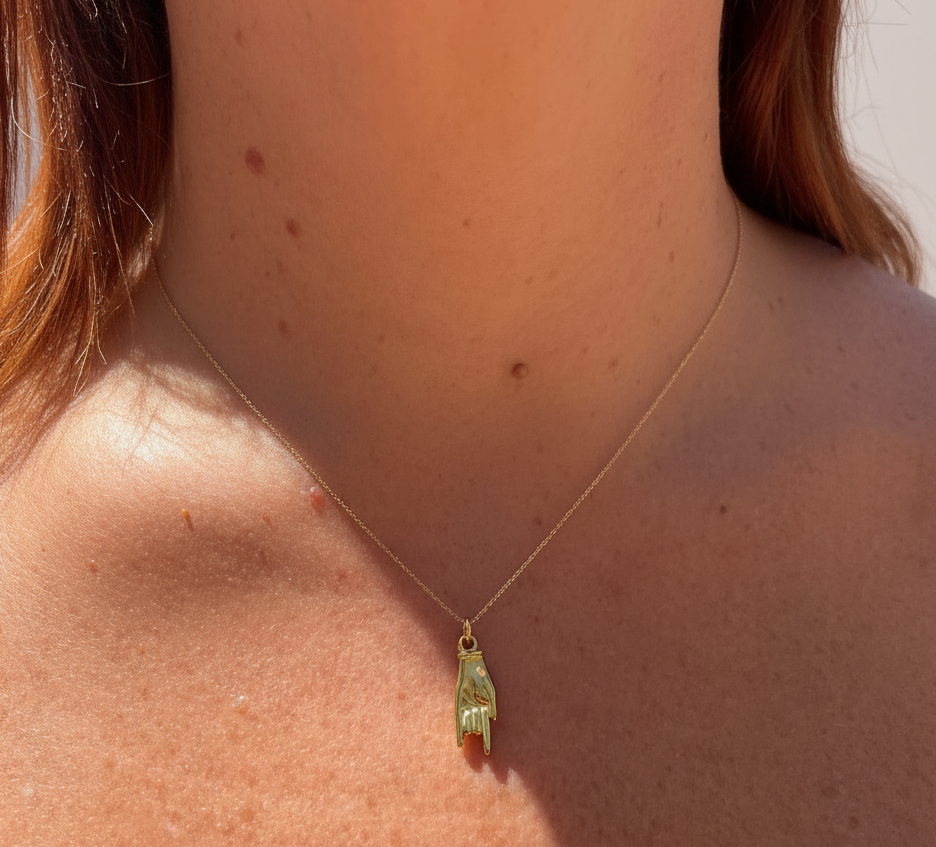 Charm corna in 2 colori