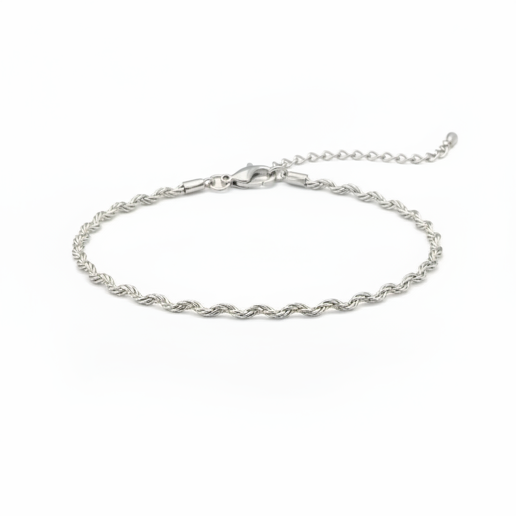 Bracciale ondulato in 2 colori