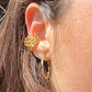 Ear cuff pallini a tre in 2 colori